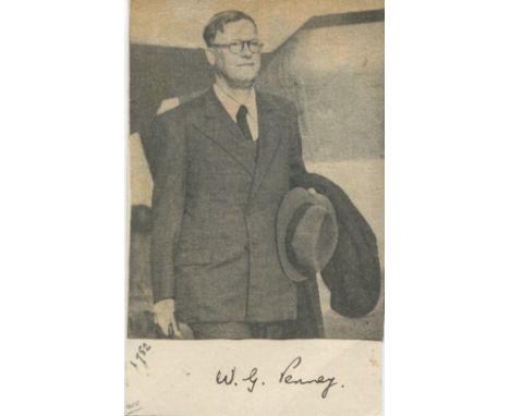 PENNEY WILLIAM: (1909-1991)Baron Penney. English Mathematician. Penney was at the head of the British delegation working in t