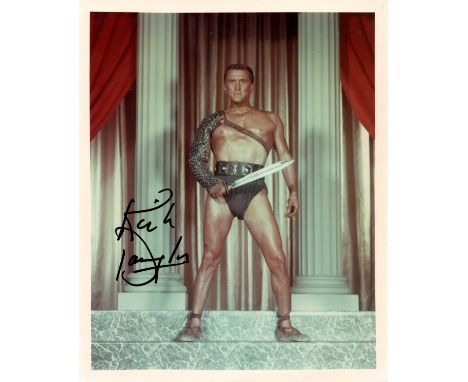 DOUGLAS KIRK: (1916-2020) American actor, the recipient of an Honorary Academy Award. Signed colour 8 x 10 photograph of the 