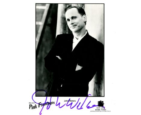 FILM DIRECTORS: Selection of signed 8 x 10 photographs by various film directors and producers comprising John Waters (public