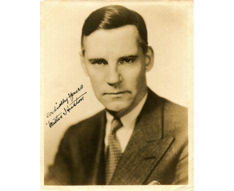HUSTON WALTER: (1884-1950) Canadian actor, Academy Award winner for Best Supporting Actor in 1948 for his role as Howard in T