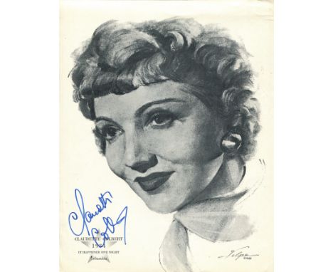 CINEMA: Small selection of signed prints, magazine photographs, German Film-Buhne booklets etc. by various film stars includi