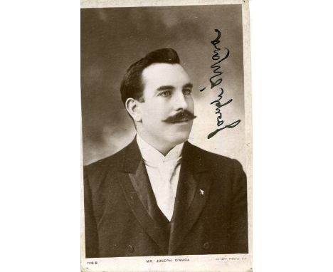 OPERA: Selection of vintage signed postcard photographs and a few slightly larger by various male opera singers including Dav