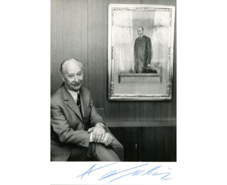 DUBCEK ALEXANDER: (1921-1992) Slovak Politician, First Secretary of the Presidium of the Central Committee of the Communist P