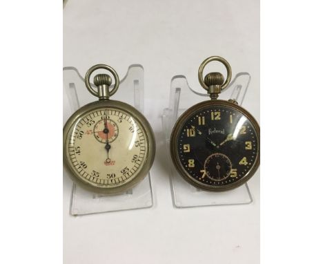 Vintage pocket watch &amp; stopwatch  