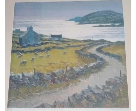 A signed limited edition print 12 of 75 of Co-Kerry by Alan COTTON 