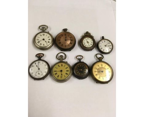 X8 vintage pocket watches  