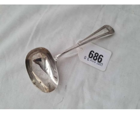 An art deco style pouring ladle, Sheffield 1907, by Martin Hall, 