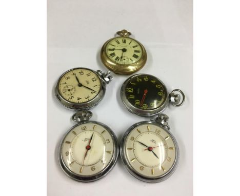 Vintage smiths pocket watches &amp; alarm pocket watch 