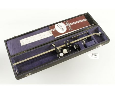 A 16" planimeter by ALLBRIT No 38398 with instructions in orig fitted case F