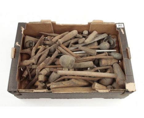 A quantity of plumbers and builders tools G-