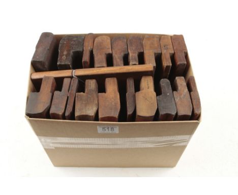 20 H&R moulding planes G