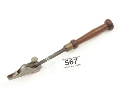 A STANLEY No 96 chisel gauge c/w chisel G+