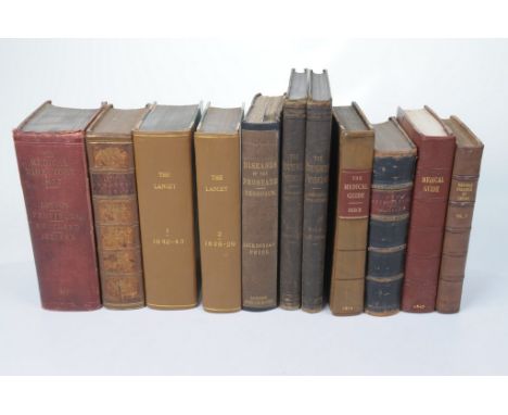 A Collection of Medical Books to include the diseases of the Prostate and Pathology and Treatment Written by Henry Thompson p