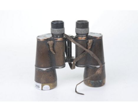 A pair of early 20th Century Carl Zeiss Jena 7x50 binocularsThe binoculars stamped with the Eagle & Swastika and capital M, w