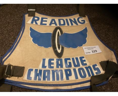 Speedway : Reading Racers - League Champions original race jacket 1981 no number - fine item