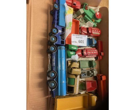 Diecast : Nice box of vintage Dinky - mostly play worn but a couple of repaints - super lot