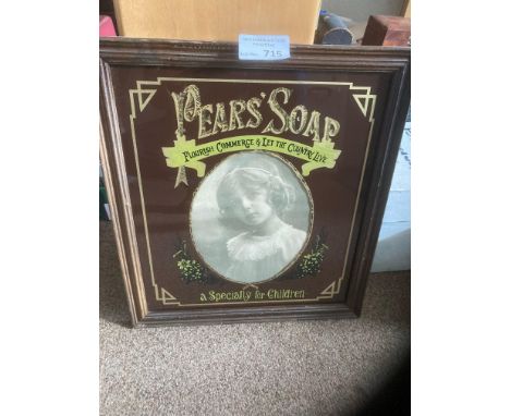 Collectables : Pears Soap original advertising framed - nice item good cond