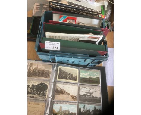Postcards : Box of mixed cards 100s various vintage &amp; modern