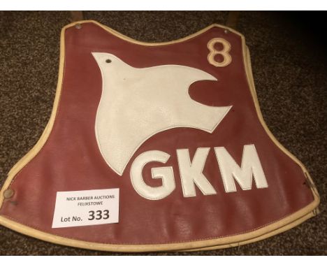 Speedway : GKM Grudziadz Poland 1980s race jacket - original No. 8 - rare item