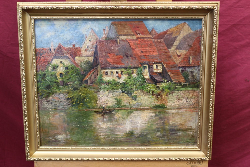 Armand Drouant (1898 - 1978), oil on canvas - French landscape, signed ...