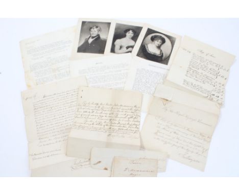 Sir John MacNamara Hayes Bart (1750 - 1809) - a fascinating collection of family papers - including a handwritten certificate