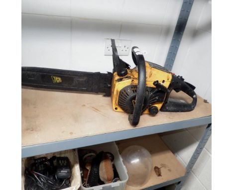 JCB petrol chainsaw. Not available for in-house P&amp;P 