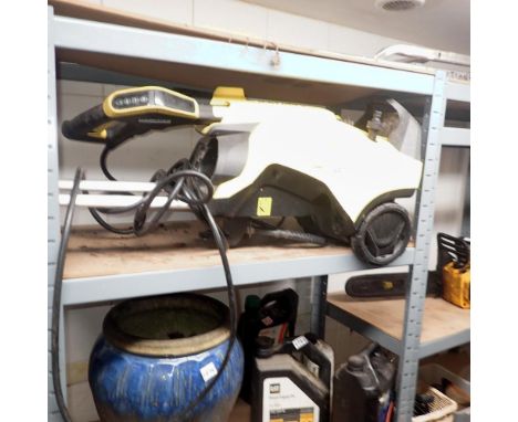 Karcher K4 jet washer, working. All electrical items in this lot have been PAT tested for safety and have passed. This does n