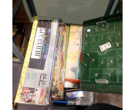 Mixed vintage games and Casio keyboard. Not available for in-house P&amp;P 