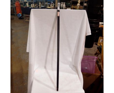 Walking stick, L: 92 cm. Not available for in-house P&amp;P