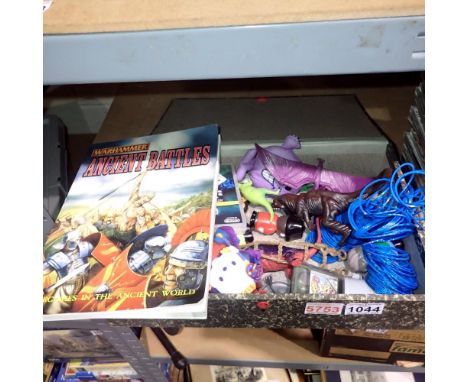Shelf of indie/rock CDs and toys to include Gameboy and DS games. Not available for in-house P&amp;P 