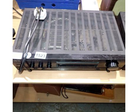 Akai stereo integrated amplifier model AM06, working. All electrical items in this lot have been PAT tested for safety and ha