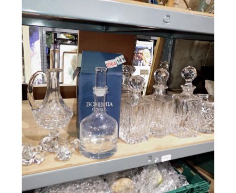 Shelf of mixed crystal. Not available for in-house P&amp;P 