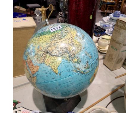 Large Danish Scanglobe illuminated globe. Not available for in-house P&amp;P 