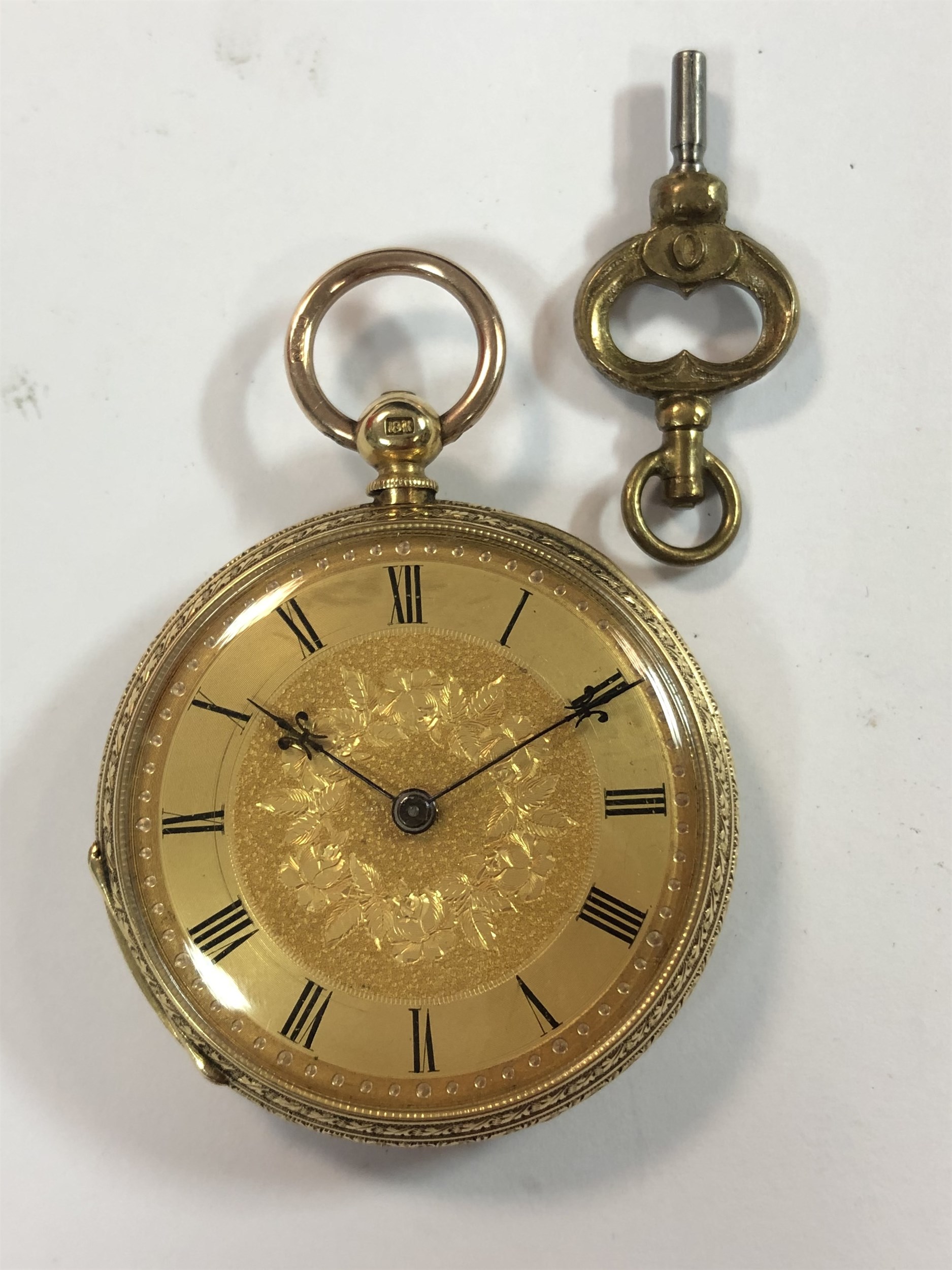 Stauffer, Son & Co A lady's open faced pocket watch, in Cheffins