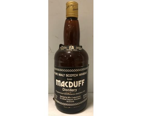 Pure Malt Scotch Whisky, distilled 1964, bottled by Cadenhead in 1977, screw capsule, level base of neck
