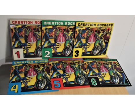 A six volume set of ' creation rockers ' on the Trojan reggae label - all in vg+ / ex - a great selection of ska and reggae t