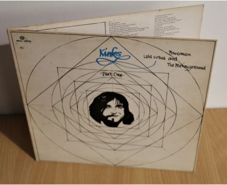 An original press in VG / VG+ of The Kinks ' Powerman ' album , becoming a rarity due to the fact it wasn't a big seller at t