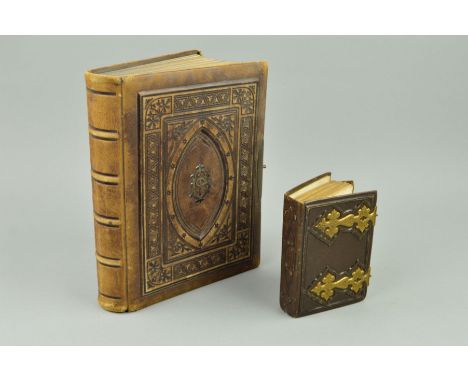 A VICTORIAN 'ALBUM DES ROSES' LEATHER BOUND PHOTOGRAPH ALBUM, contains thirteen colour lithographs of various types of rose a