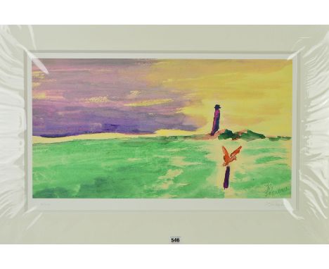 JIMI HENDRIX (AMERICAN 1942-1970) 'NORTH COAST', an artist proof print 4/13, facsimile signature, with certificate, mounted, 