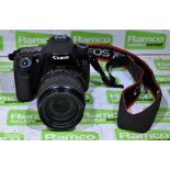 Canon EOS 70D(W) digital SLR camera with Canon EFS 17-85mm lens