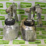 2x Spray guns