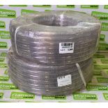 2x 30m PVC hoses