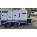 Atlas Copco QAS100 mobile diesel 100kVA generator - 2011 - Perkins engine - details in description