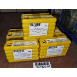 5x sets of Kennametal DNGU11T324ENLFJ 25DEG Top Rake 4 Edge thread inserts - 10 packs per set