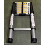 Extendable ladder - extended length: 4750mm approx. - 150kg
