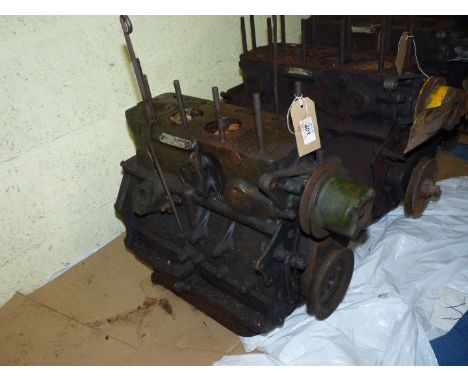 An Austin A40 Somerset 1,200 cc Engine, no cylinder head or flywheel installed. Serial No. R J29746 5RG6 FH. Does not current