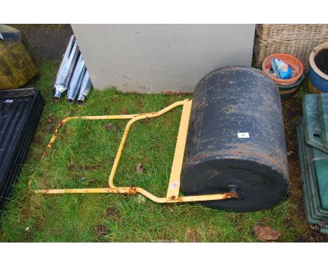 A garden roller.