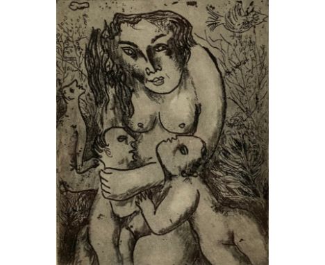 Primo Pantoli (1932-2019), a limited edition etching, signed and numbered in pencil, framed and glazed. H.18 W.13cm 