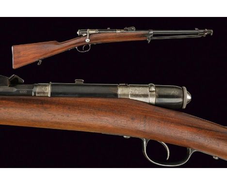 dating: 1882 provenance: Italy, Rifled, finished, round, cal. 10.4 barrel, with octagonal base, marked 'TORINO 1882', with va