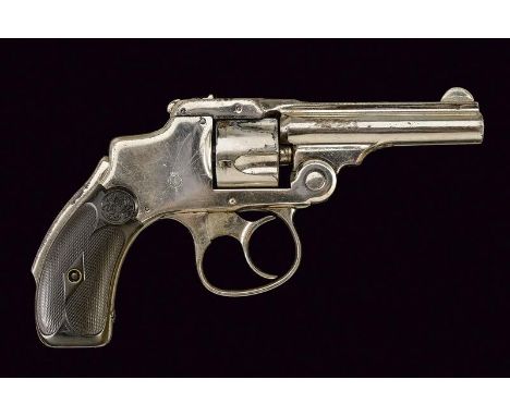 dating: 1875-1890 provenance: USA, Round, rifled, cal. 32 S&W barrel, with high rib, fore-sight with manufacturer's address a